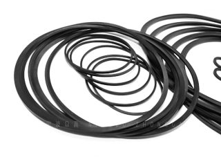 黑色O型密封橡膠擋圈定做