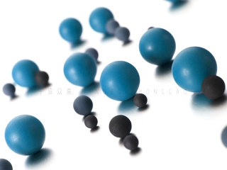 藍(lán)色橡膠球廠家直銷