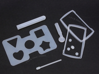 白色透明硅橡膠異形密封雜件